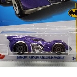 Hot Wheels - Purple Batman Arkham Asylum Batmobile Batman